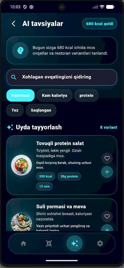 AI tavsiyalar