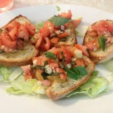 Bruschetta (pomidorli non)